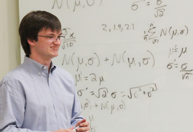 Evan Ott is still an undergrad, but has already developed and taught a Physics course and written the corresponding textbook.